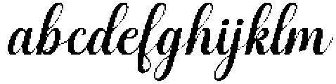Simple Calligraphy Slant 12 Regular otf (400) FONT