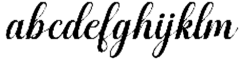 Simple Calligraphy Slant 14 Regular otf (400) FONT