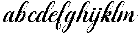 Simple Calligraphy Slant 20 Regular otf (400) FONT