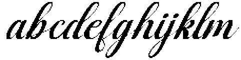 Simple Calligraphy Slant 26 Regular otf (400) FONT