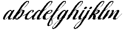 Simple Calligraphy Slant 34 Regular otf (400) FONT