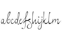 Signature of Incognito Light FONT