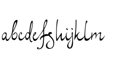 Signature of Incognito Regular FONT