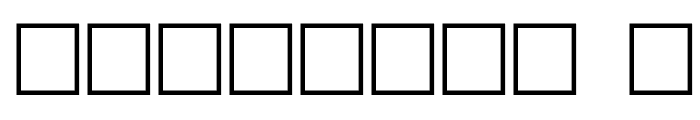 Slats n Things Font OTHER CHARS