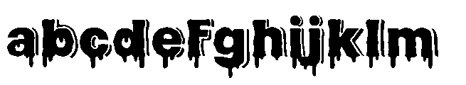 Slime Rage Shadow FONT