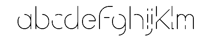 SPACE FUTURE LIGHT FONT