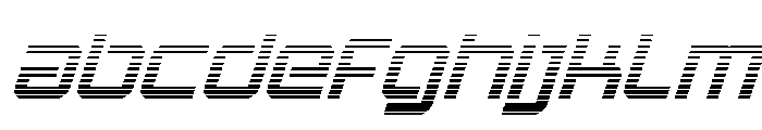 Star Eagle 2 Gradient Italic FONT