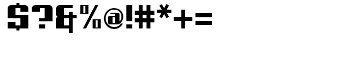 Steadfast Regular Font OTHER CHARS