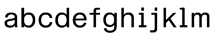 STKBureauSansSemiMonoComplete Book Instance FONT