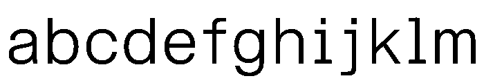 STKBureauSansSemiMonoComplete Light Instance FONT