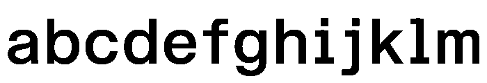 STKBureauSansSemiMonoComplete Medium Instance FONT