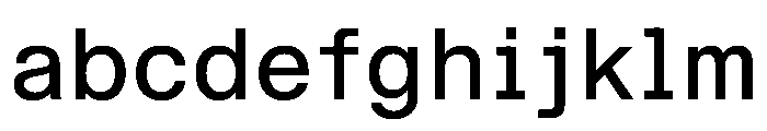 STKBureauSansSemiMonoComplete Regular Instance FONT
