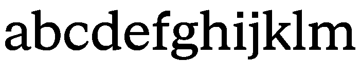 STKBureauSerif Regular FONT
