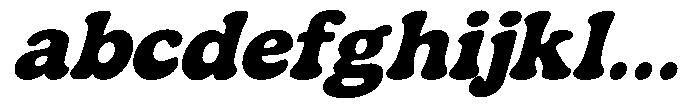 Sunny Chunk Slant FONT