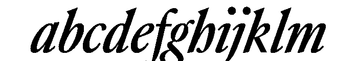 SunlightItalicVAR ExtraCondensedSemiBoldItalic Instance FONT