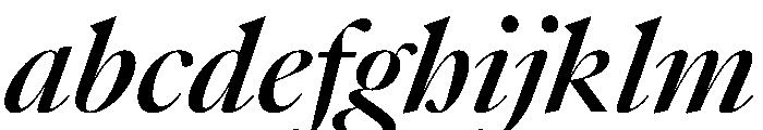 SunlightItalicVAR SemiBoldContrastItalic Instance FONT