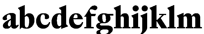 SunlightVAR CondensedBlack Instance FONT