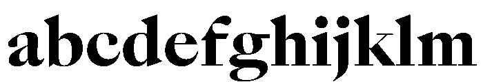 SunlightVAR ExtraBoldContrast Instance FONT
