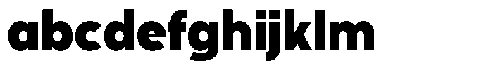 Tady Black X-High FONT