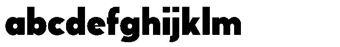 Tady Black X-Med FONT