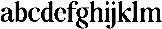 The Milano's Editorial Condensed Contrast otf (400) FONT