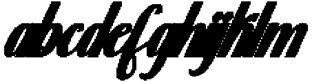 Thick Blanton Bold Slant 24 Regular otf (700) FONT