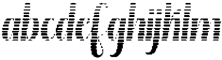 Thick Blanton Hatching Slant Regular otf (400) FONT
