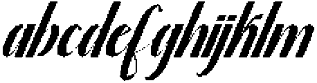 Thick Blanton Sambo Slant 24 Regular otf (400) FONT