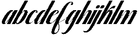 Thick Blanton Slant 30 Regular otf (400) FONT