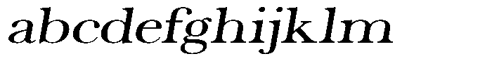 The Stripes Editorial The Stripes Extra Expanded Slant FONT