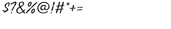 TT Marks Rough Medium Font OTHER CHARS