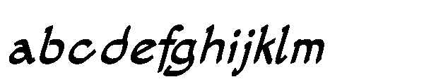 Vergils Archive Bold Italic FONT