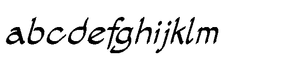 Vergils Archive Medium Italic FONT