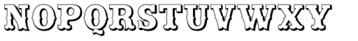 Wanderer Open Font UPPERCASE