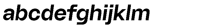 Wasa Black Italic FONT