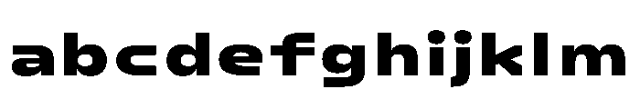 FC Crimp 560 X Expanded Black FONT