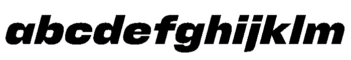 FC Cru 401 Black Italic FONT