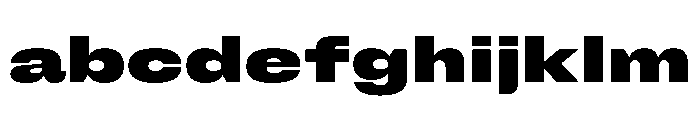 FC Cru 600 Expanded Black FONT