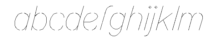 FC MAD Sans Light Italic FONT