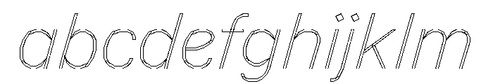 FC MAD Sans Regular Italic FONT