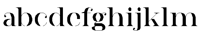 FC MAD Serif Fill Black FONT