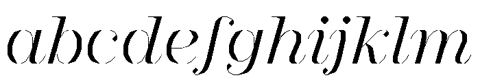 FC MAD Serif Fill Bold Italic FONT
