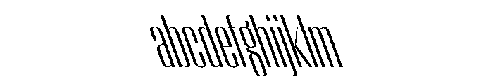 WorkhorseEmpire BookCondensedReverseOblique Instance FONT