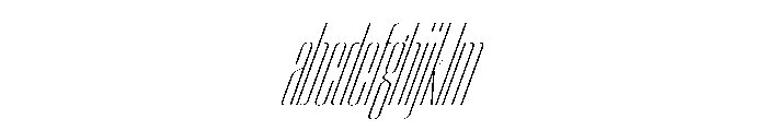 WorkhorseEmpire ExtraLightCompressedOblique Instance FONT