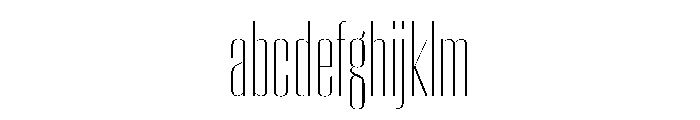 WorkhorseEmpire ExtraLightCondensed Instance FONT
