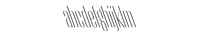 WorkhorseEmpire ExtraLightCondensedReverseOblique Instance FONT