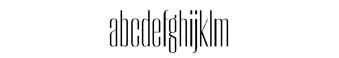 WorkhorseEmpire LightCondensed Instance FONT