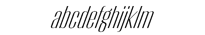 WorkhorseEmpire LightOblique Instance FONT