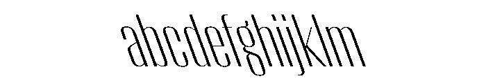 WorkhorseEmpire LightReverseOblique Instance FONT
