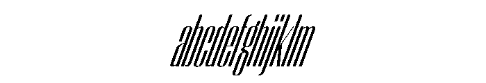 WorkhorseEmpire MediumCompressedOblique Instance FONT